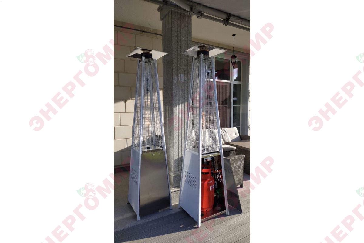 Инфракрасный обогреватель Stalleh Pyramid x4 Steel